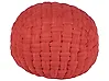 Pouf HOPA Samtstoff Rot
