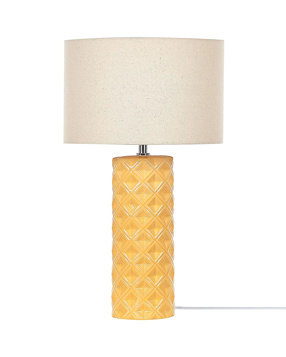 Tischlampe BALONNE Keramik Gelb_877488