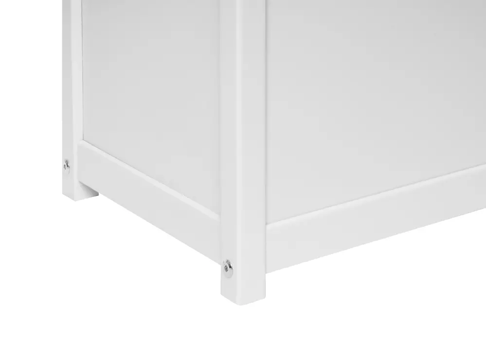 Storage Bench BERRIMA Pine Wood Light Brown/ White_1047534