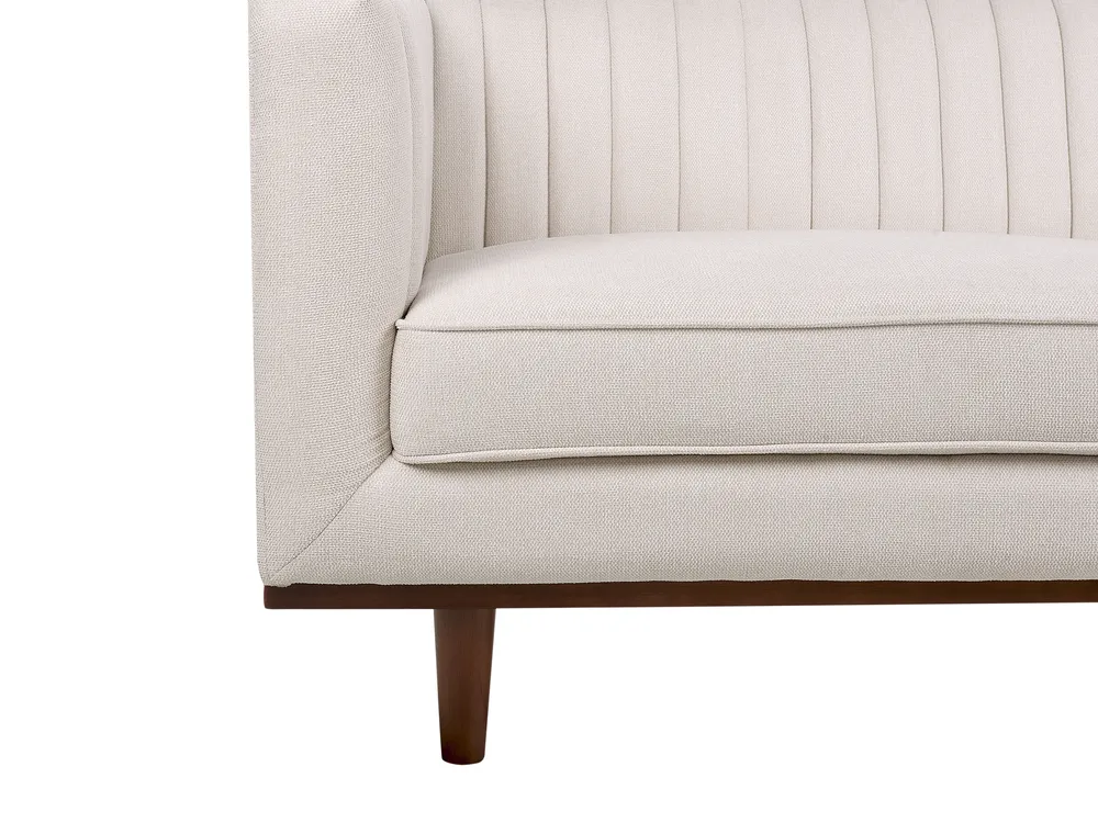 Sofa 3-Sitzer SKAULE Stoff Beige_894075