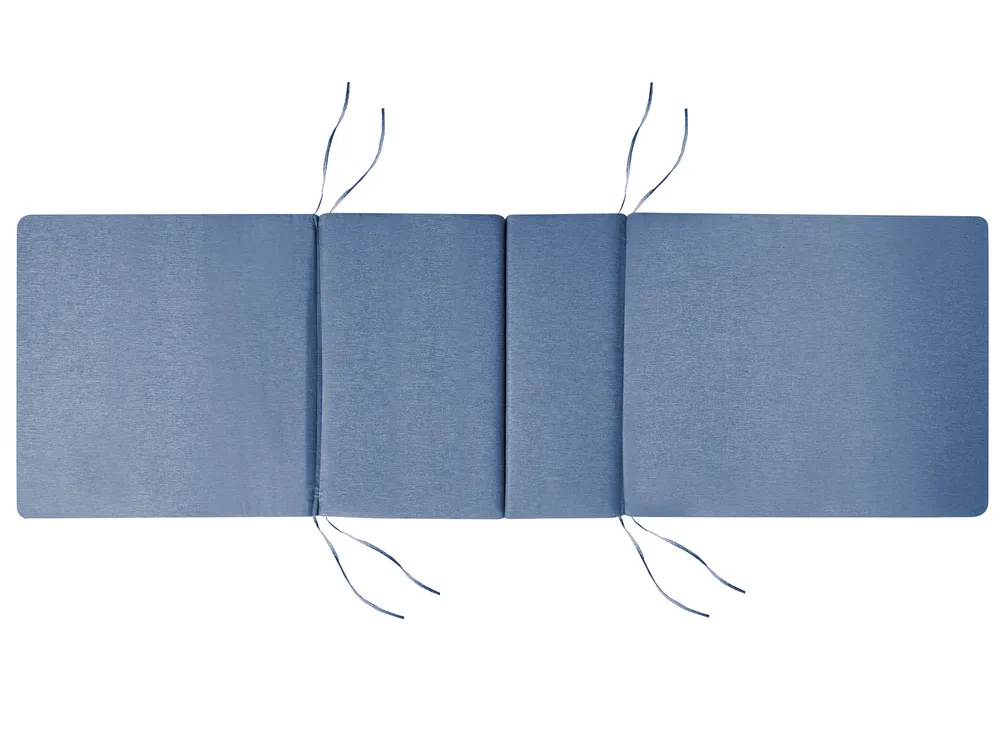 Sun Lounger Pad Cushion TOSCANA/JAVA/AMANTEA PREMIUM 189 x 58 cm Blue_1070409