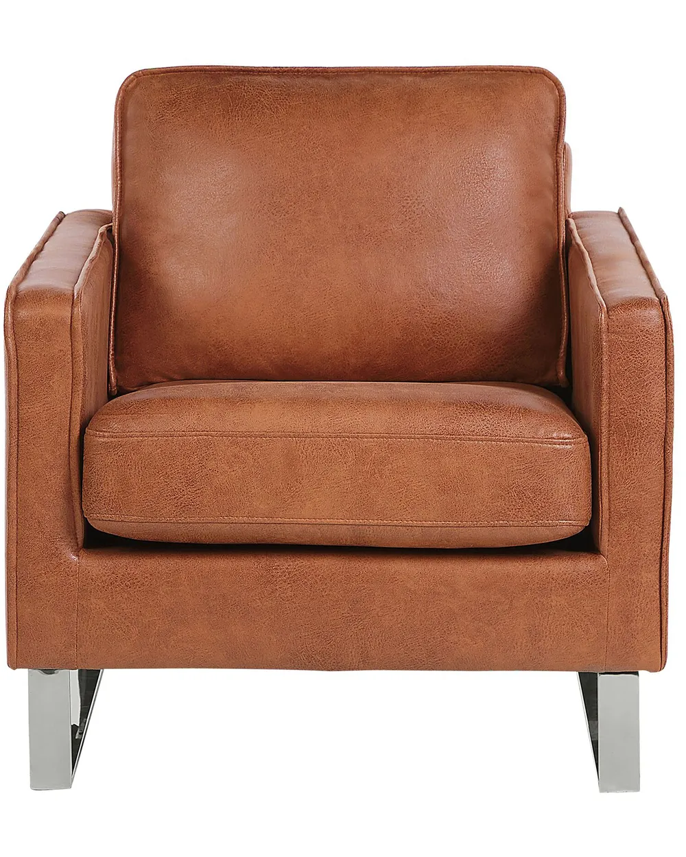 Sessel VIND Kunstleder Goldbraun_779831