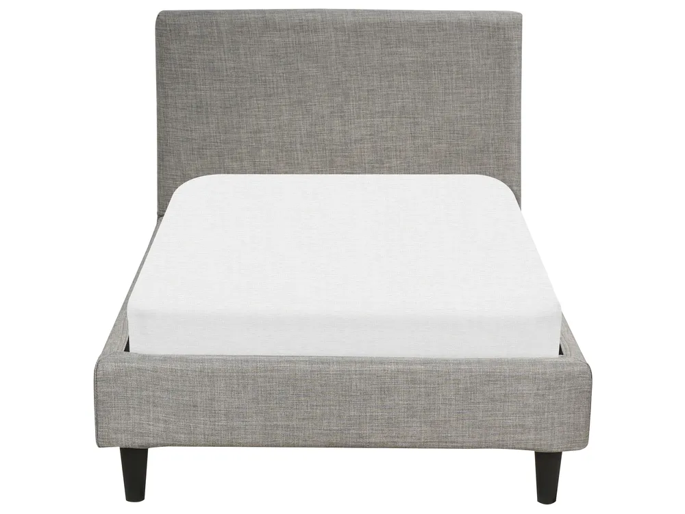 Bed Frame Cover FITOU 90 x 200 cm Light Grey_875529
