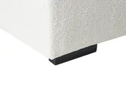 Ecksofa 4-Sitzer LUNGO Bouclé Weiß linksseitig_962402