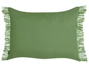 Set of 2 Decorative Cushions MABA 50 x 35 cm Cotton Green Solid_940249