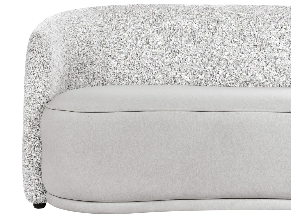Sofa 3 Seater ROSET Fabric Grey_979087