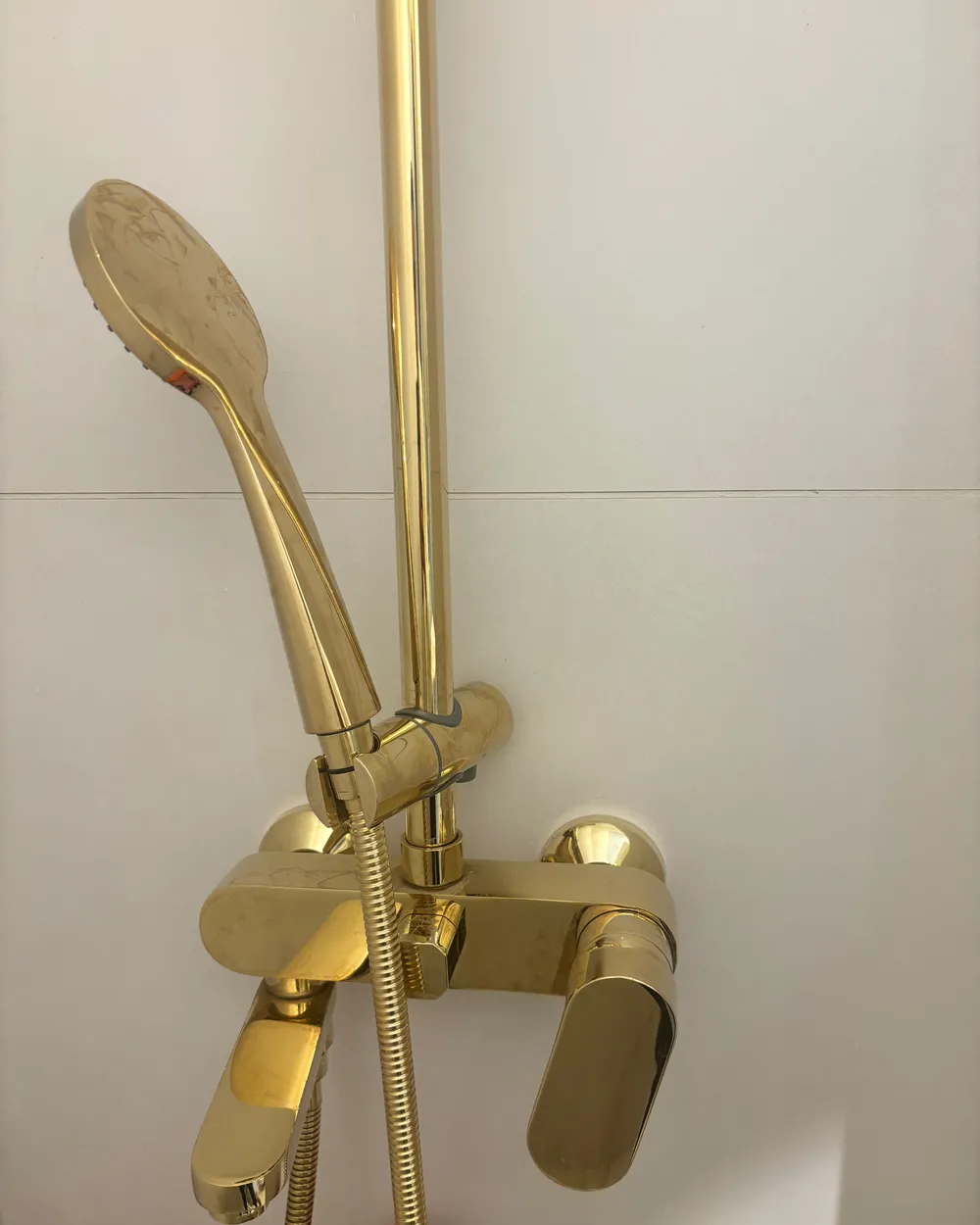 Mixer Shower Set with Rainshower GURARA Gold_967656