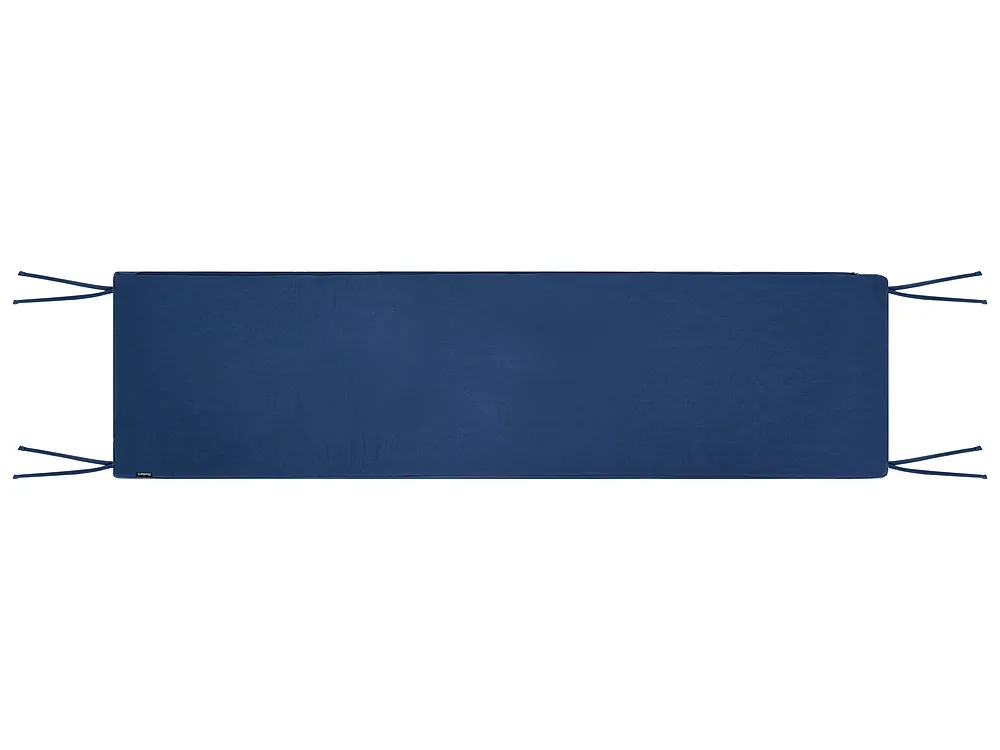 Bench Seat Pad Cushion MONSANO 168 x 35 cm Blue_1133552