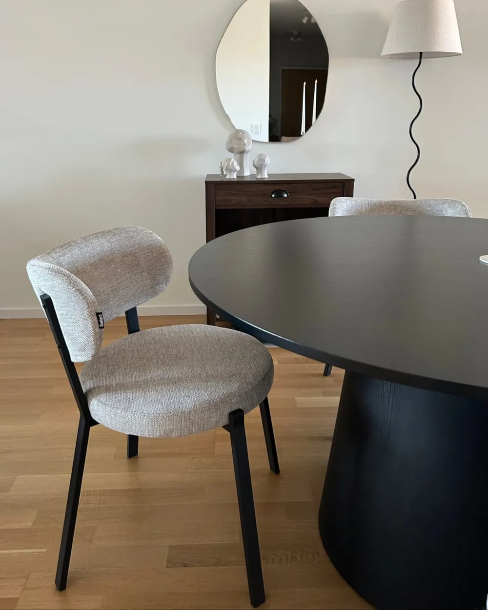 Dining Table OYEN Black 120 cm 120 cm_1023928
