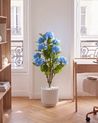 Kunstpflanze HORTENSIUM 90 cm Blau