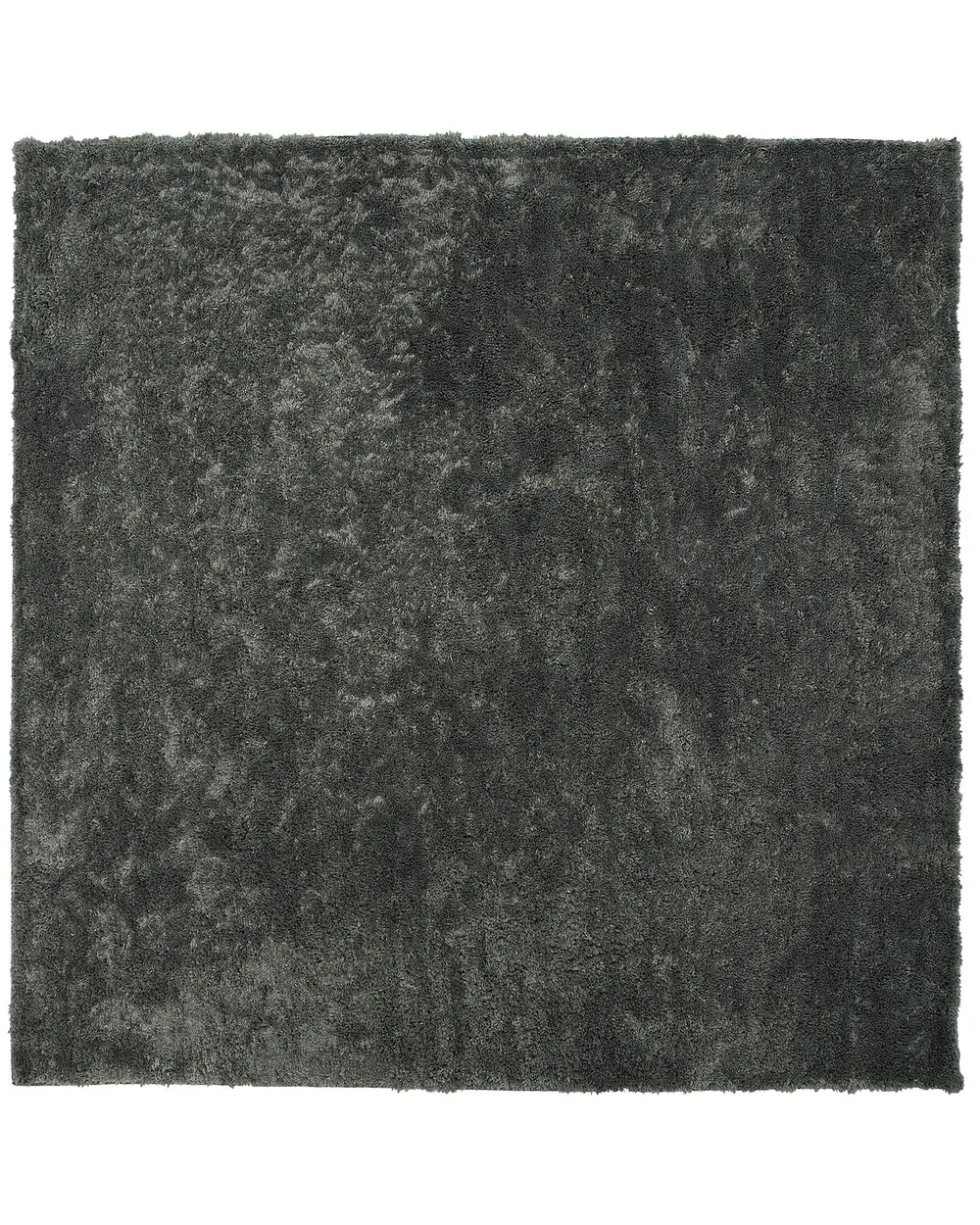 Shaggy-Teppich EVREN Dunkelgrau 200 x 200 cm