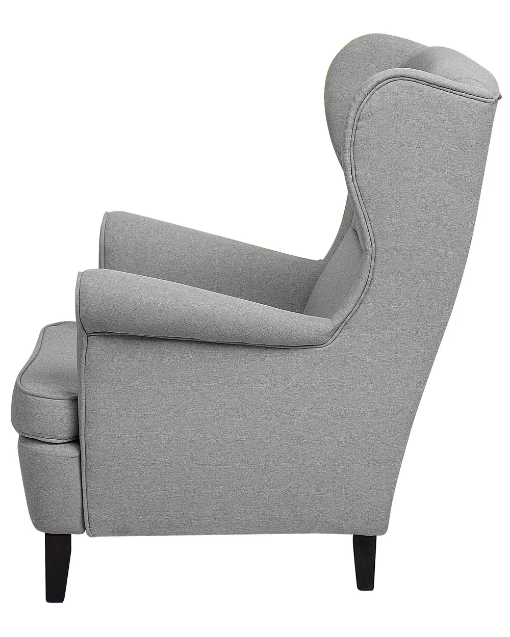 Ohrensessel ABSON Stoff Grau_747434