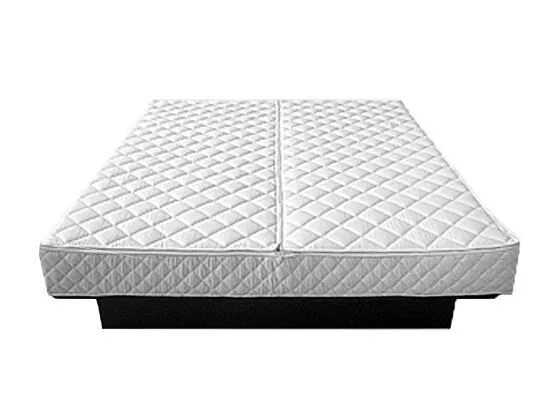 Waterbed Boucle ZEN 160 x 200 cm (EU King Size) White_1080255