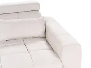 Sofa 2-Sitzer VEGAMO Stoff Hellbeige_924899