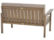 Lounge Set mit Tisch 4-Sitzer MANILA zertifiziertes Akazienholz Dunkelbraun_862483