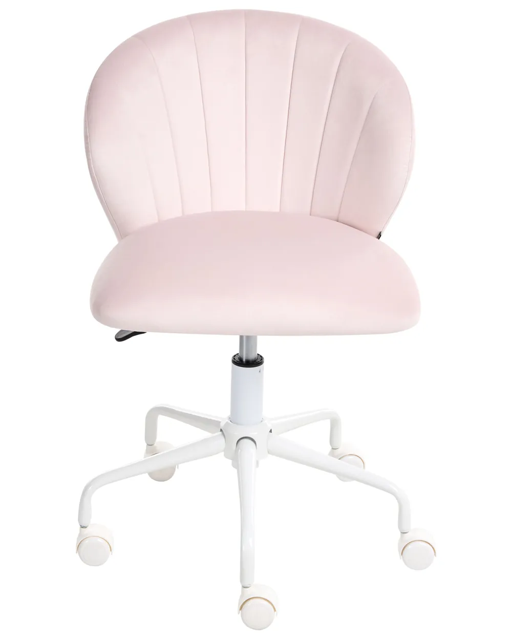 Schreibtischstuhl CHEERFUL Samtstoff Pastellrosa_1024965