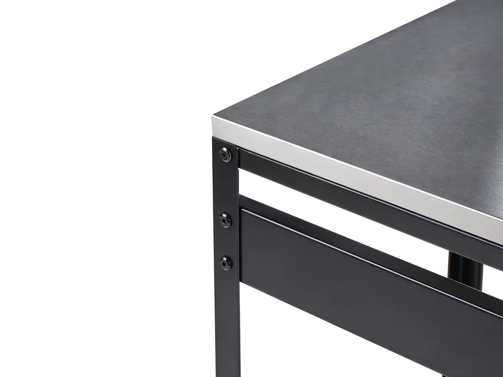 Outdoor-Bartisch MAENZA Schwarz Metall_981433