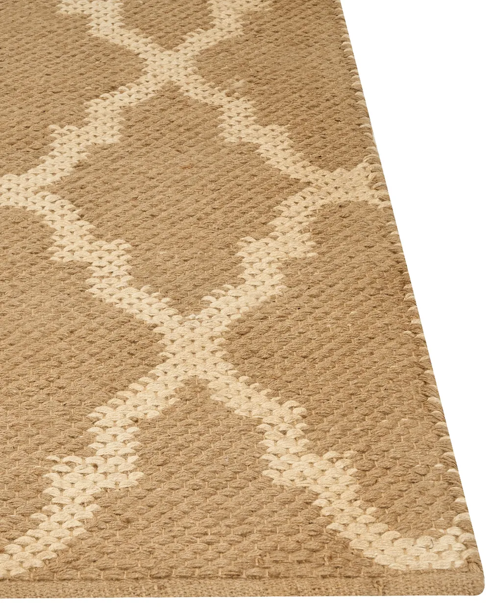 Teppich MERMER Beige 160 x 230 cm Jute_887055