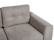 Sofa 2-Sitzer LAURILA Stoff Hellgrau_951743