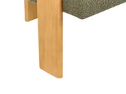 Sofa 2-Sitzer ILBRO Bouclé Grün / Hellbraun_984842