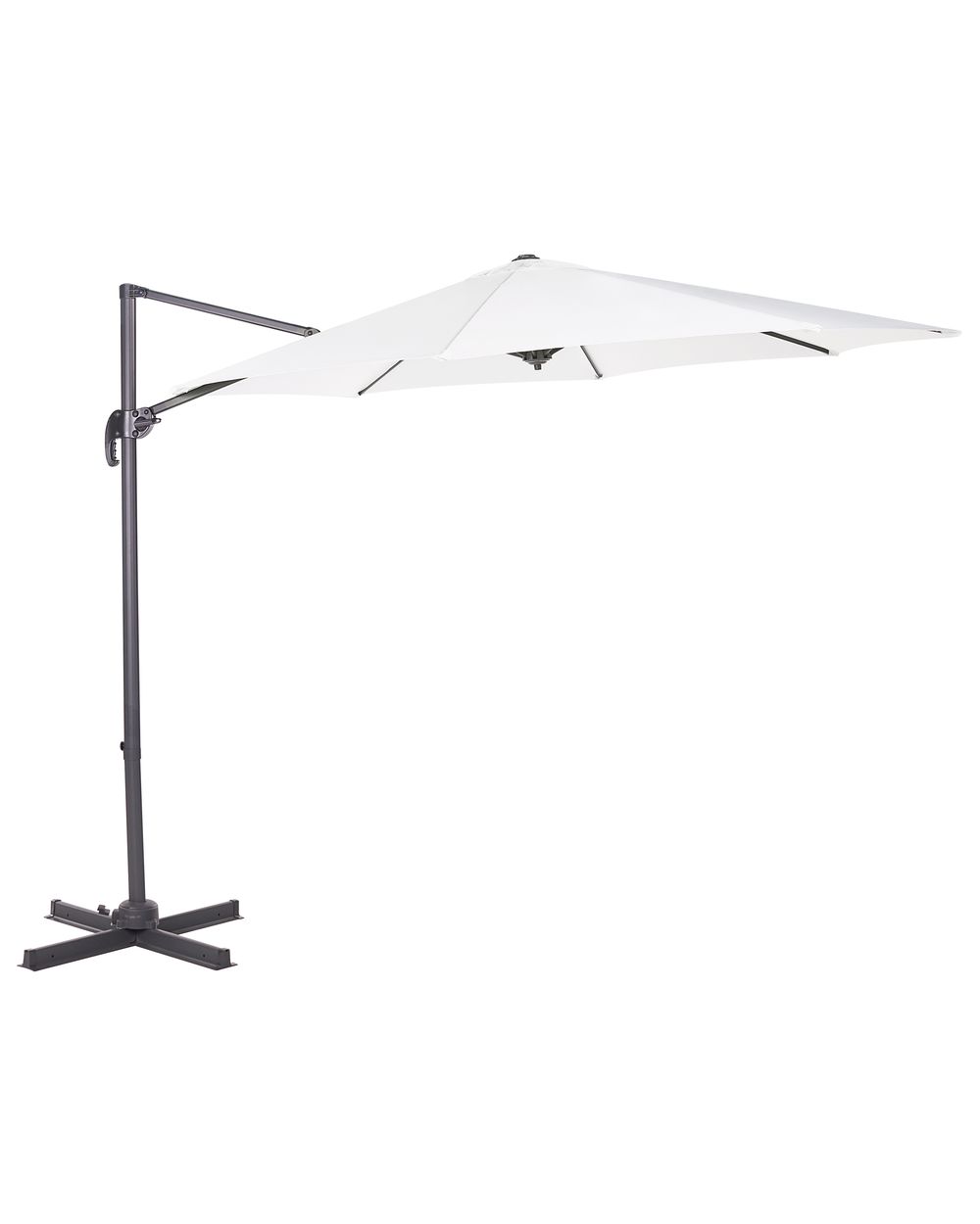 Cantilever Parasol 294 cm SAVONA Off-White