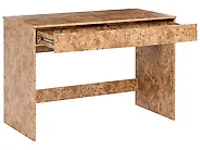 Home Office Desk RONDANE 110 cm 50 cm Burl Effect_1176675