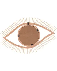 Wandspiegel SOYOPA 79 cm 48 cm Bambus Naturfarben_904346