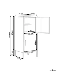 Büroschrank HURON Metall Grün_812097