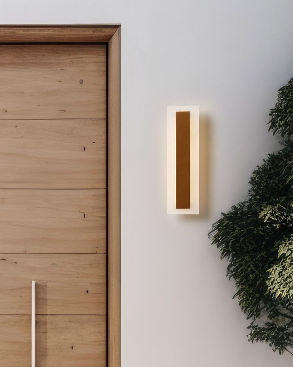 Outdoor LED Wall Light ROSALIE Gold