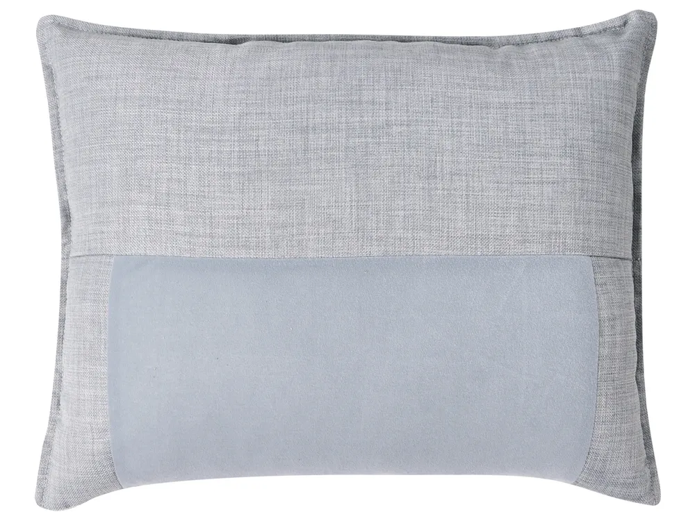 Corner Sofa 3 Seater ELVENES Fabric Light Grey Left Hand_712594