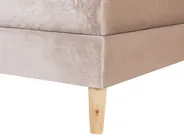 Boxspringbett Samtstoff MARQUISE 180 x 200 cm Beige_798440