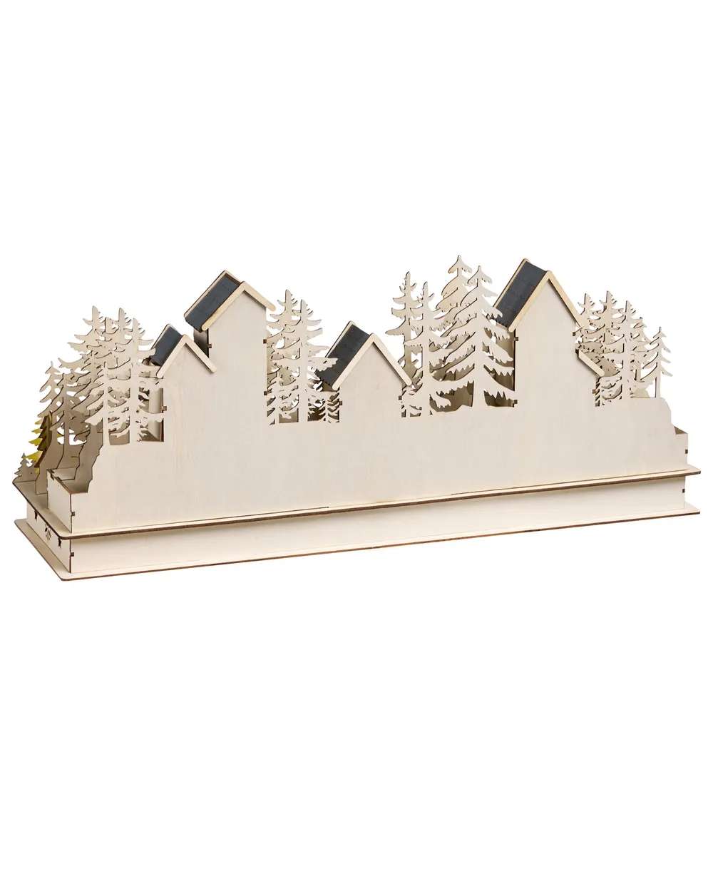 Weihnachtsdekoration LED VANSJO 22 cm Hellbraun_1017136