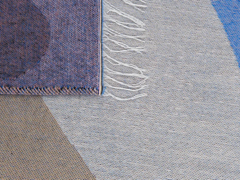 Kuscheldecke YALADI Stoff 130 x 170 cm Bunt_834609