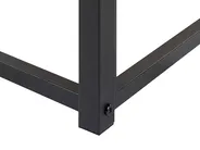 Bed Metal VIRY 140 x 200 cm (EU Double) Black_894132