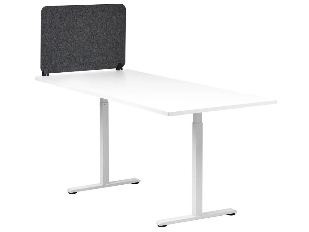 Desk Screen SPLIT 72 x 50 cm Dark Grey_1071850