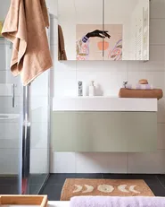 Set of 2 Towels MITIARO Terry Cotton Beige_961225