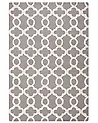 Teppich ZILE Grau 160 x 230 cm Wolle