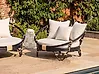 Sonneninsel ROSSANO Rattan Schwarz