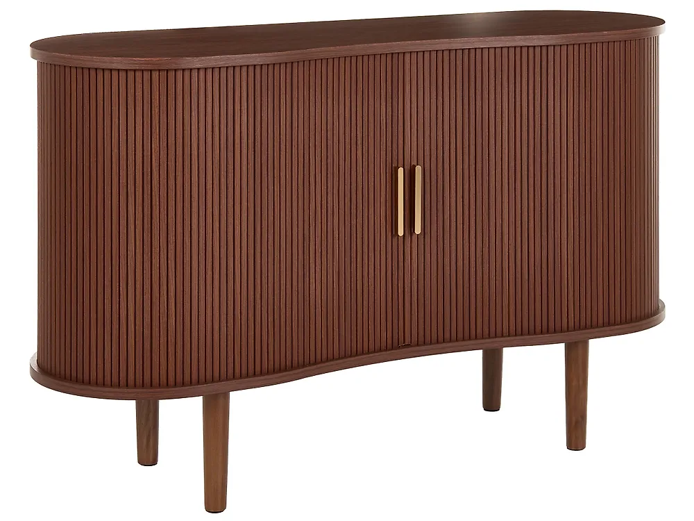 2 Door Sideboard LAURA Dark Brown