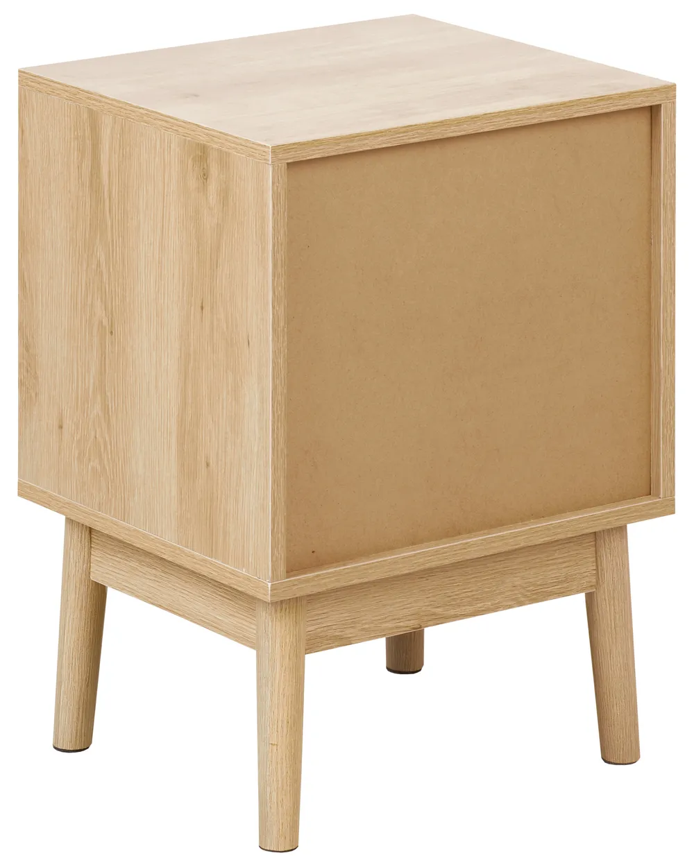 Nachttisch mit 1 Schublade LYNWOOD Hellbraun_945438