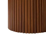 Dining Table SHERIDAN Dark Ash Wood 180 cm 100 cm_1067683