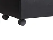 Badezimmerschrank TERESINA mit Rädern 80 cm Schwarz_983962