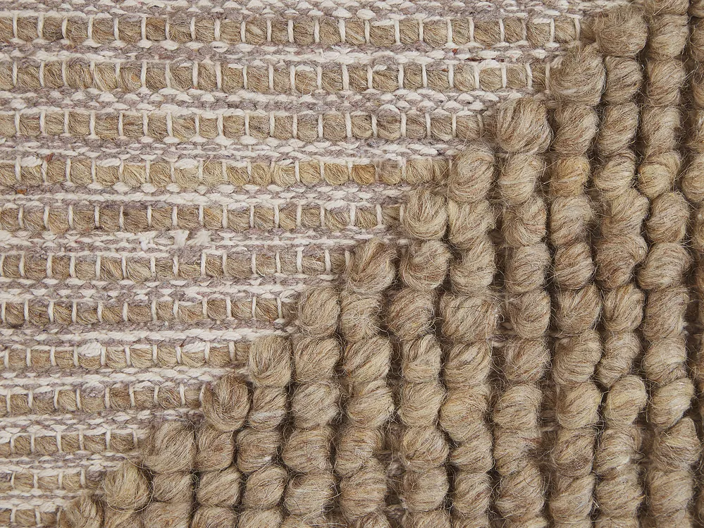 Dekokissen 2er Set ASLANAPA 45 x 45 cm Baumwolle Beige Ohne Muster_802149