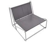 Garden Sofa Set 4 Seater PICO Metal Grey_1012814