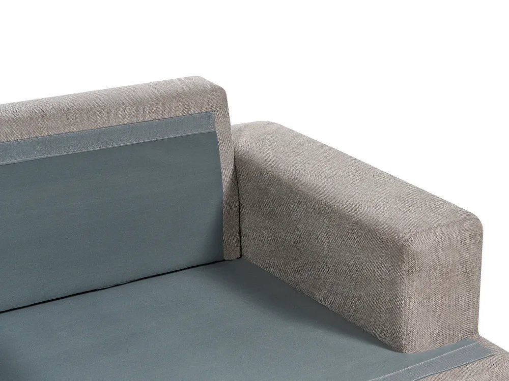 Sofa Set 5-Sitzer ALLA Stoff Taupe_893761