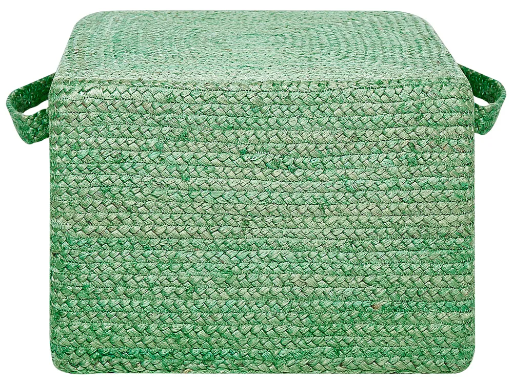 Pouf DHADAR Jute Grün_860844