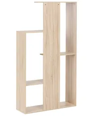 Bücherregal mit 3 Ebenen KAHNTAH 163 cm Hellbraun_1003829