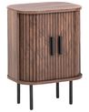 Bedside Table BRADLEY Dark Brown