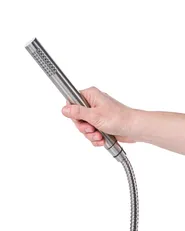 Freestanding Outdoor Shower BELIZON Silver_1078955