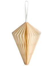Set of 20 Christmas Tree Ornaments JOLSTRA Paper Beige_1030488